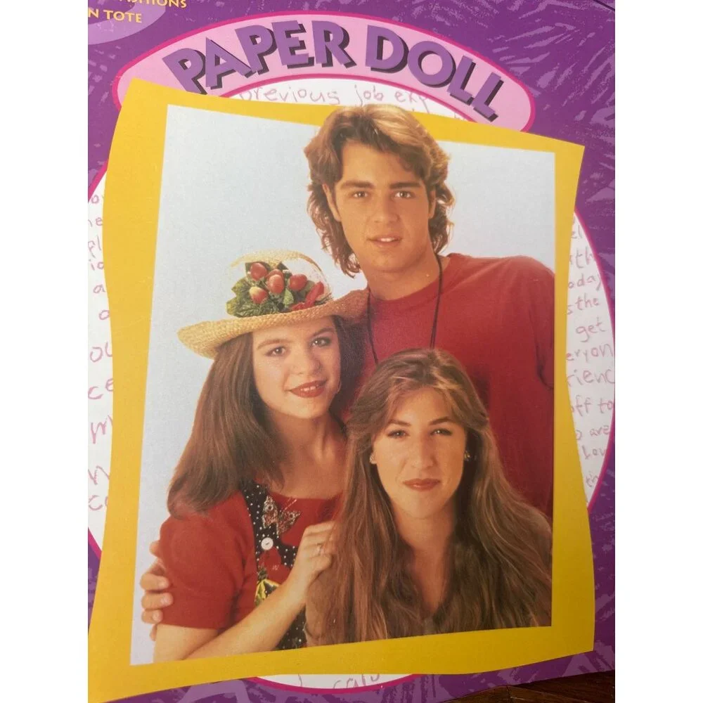 Deluxe Blossom Paper Doll Set 3 Dolls 32‎ Precut Fashions Golden Books 1994